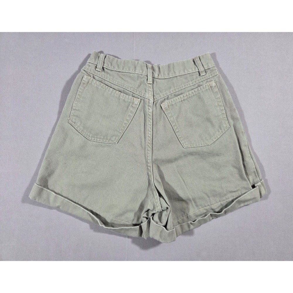 Vintage Skoozi Shorts Womens 11 Gray High Rise 90's Retro Classic Y2K - Picture 2 of 9